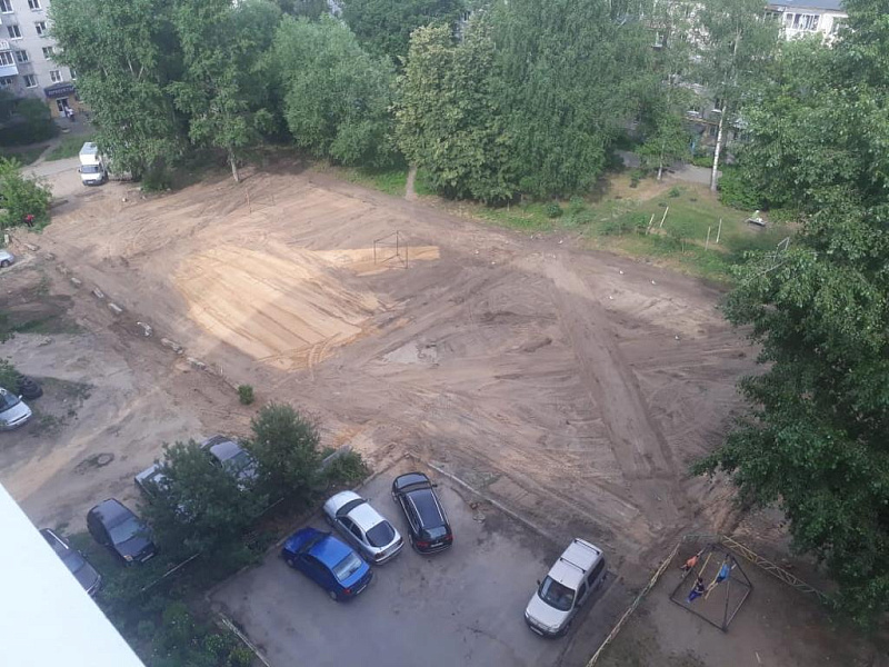  В Твери на месте аварийного корта появилась площадка для занятий спортом
